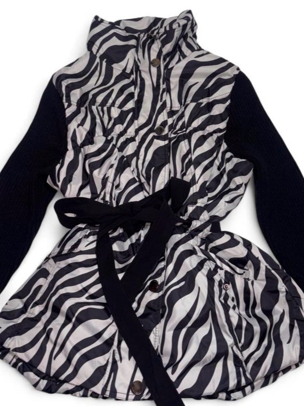 Y2K Dollhouse Zebra Print Jacket
